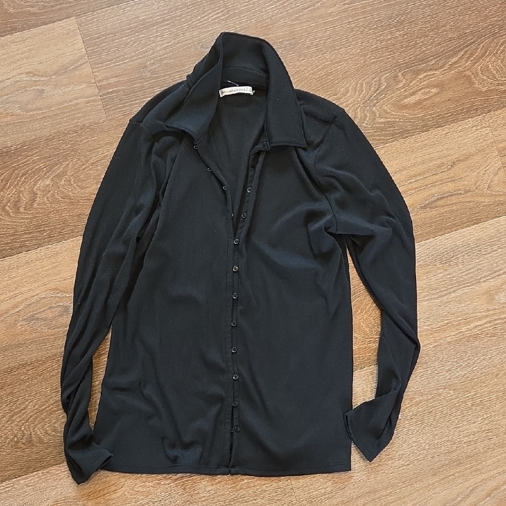 Abercrombie & Fitch Black Knit Top